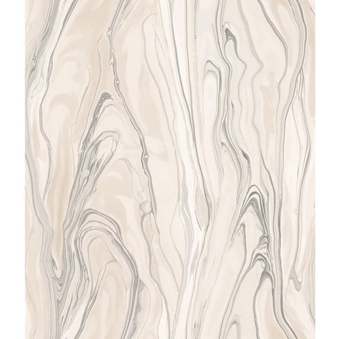 Liquid Marble Pink Wallpaper