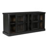 Mona Sideboard Black, Cabinets & Sideboard by Moe's Home, 78" width x 33.5" height x 21" depth thumbnail 2