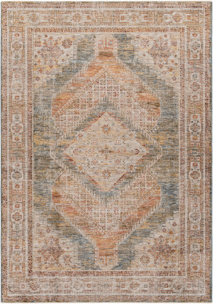 Naila Machine Woven Rug, by Surya, 9'6.17" length x 6'6.74" width