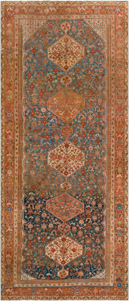 Antique One of a Kind Handmade Rug large image 