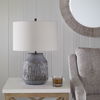 Neolithic Blue-Gray Table Lamp thumbnail 3