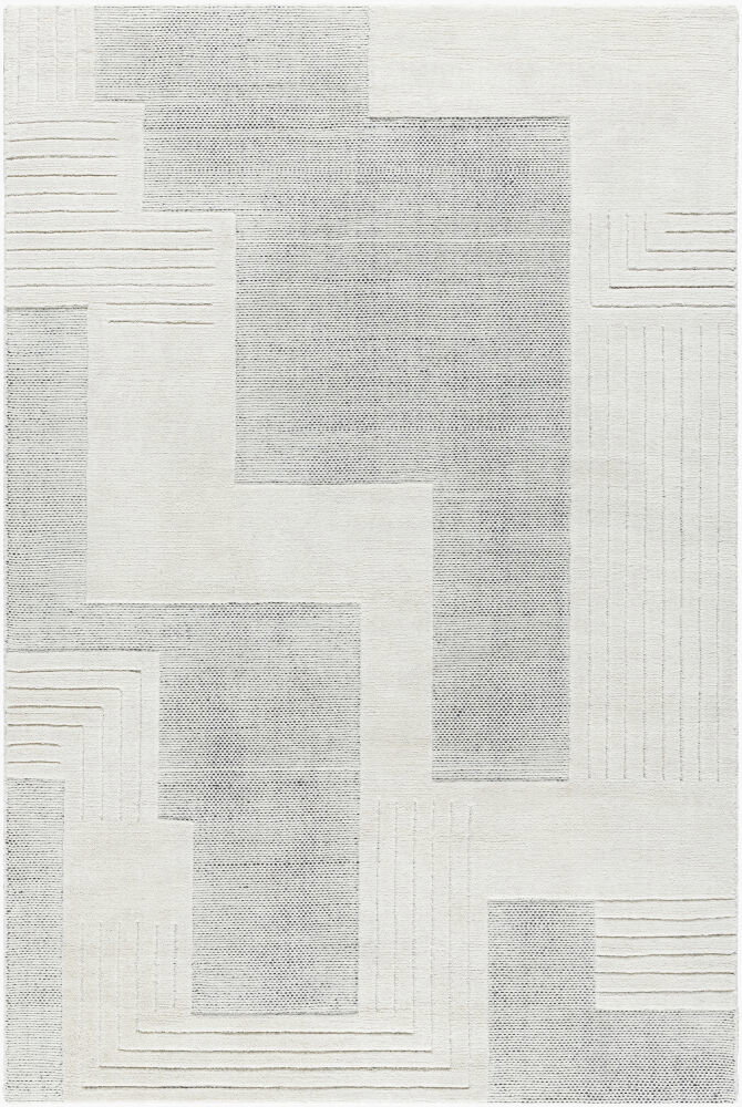 Molde Handmade Rug, by Surya, 1'6" length x 1'6" width