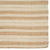 Rey Natural Striped Tan/ Ivory Area Rug thumbnail 6