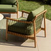 Tahoe Outdoor Sofa Chair Green, Accent Chair by Dovetail, 31" width x 33.46" height x 30.7" depth thumbnail 7