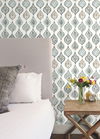 Marketplace Motif White & Neutral Wallpaper thumbnail 2