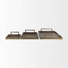 Shay Aluminium Tray - Small, Decorative Tray by Mercana, 9.5" length x 9.5" width x 3" height thumbnail 15