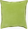 Cotton Velvet Accent Pillow, Decorative Pillow by Surya, 22" length x 22" width thumbnail