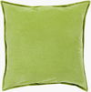 Cotton Velvet Accent Pillow Poly, Decorative Pillow by Surya, 22" length x 22" width thumbnail