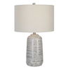Cyclone Ivory Table Lamp, by Uttermost, 16" width x 24.75" height x 16" depth thumbnail 1
