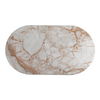 Sartoria Dining Table Breccia Marble, by Moe's Home, 72" width x 30" height x 40" depth thumbnail 4