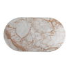 Sartoria Dining Table Breccia Marble, by Moe's Home, 72" width x 30" height x 40" depth thumbnail 4