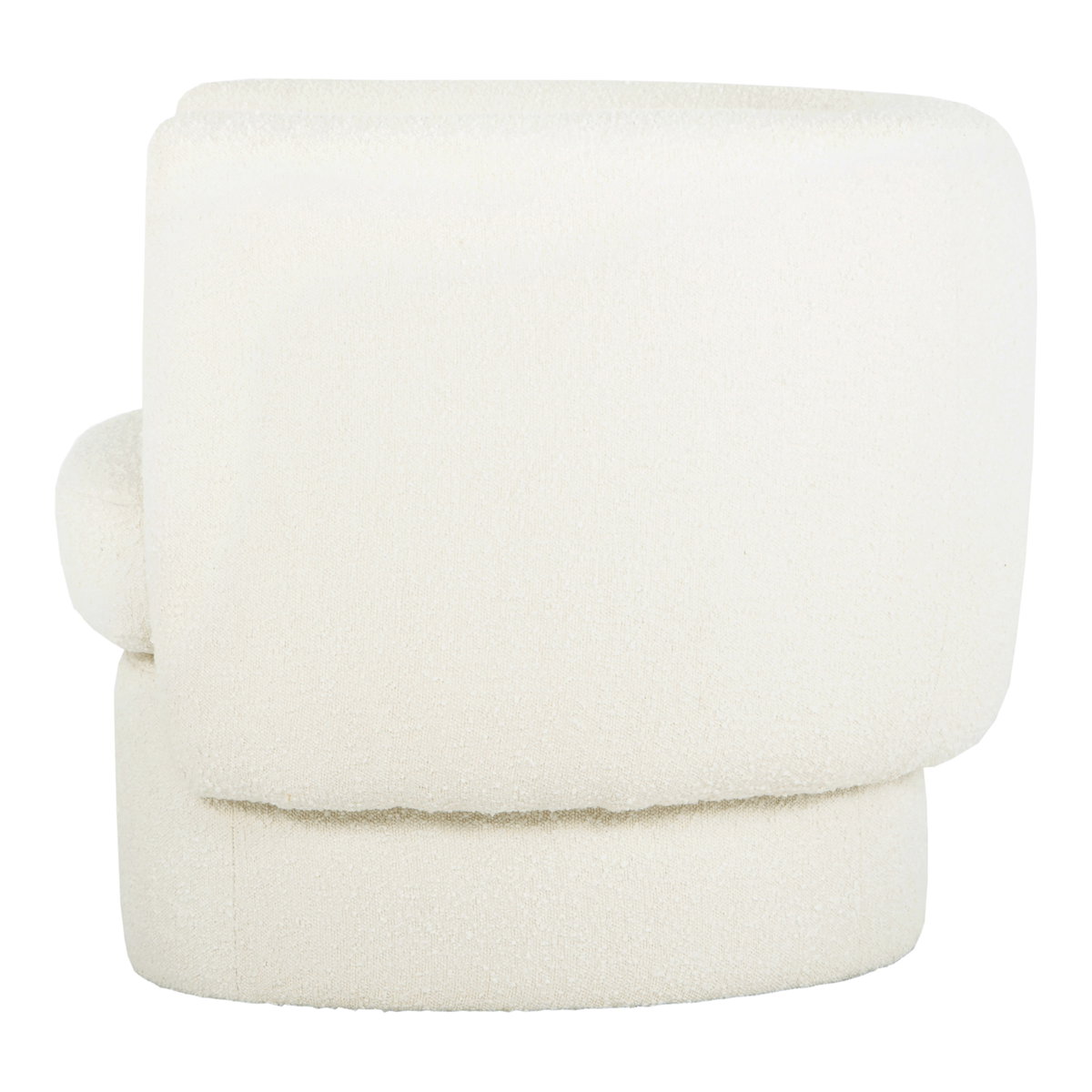 Koba Chair Maya White, Accent Chair by Moe's Home, 40" width x 29" height x 33.75" depth View 3