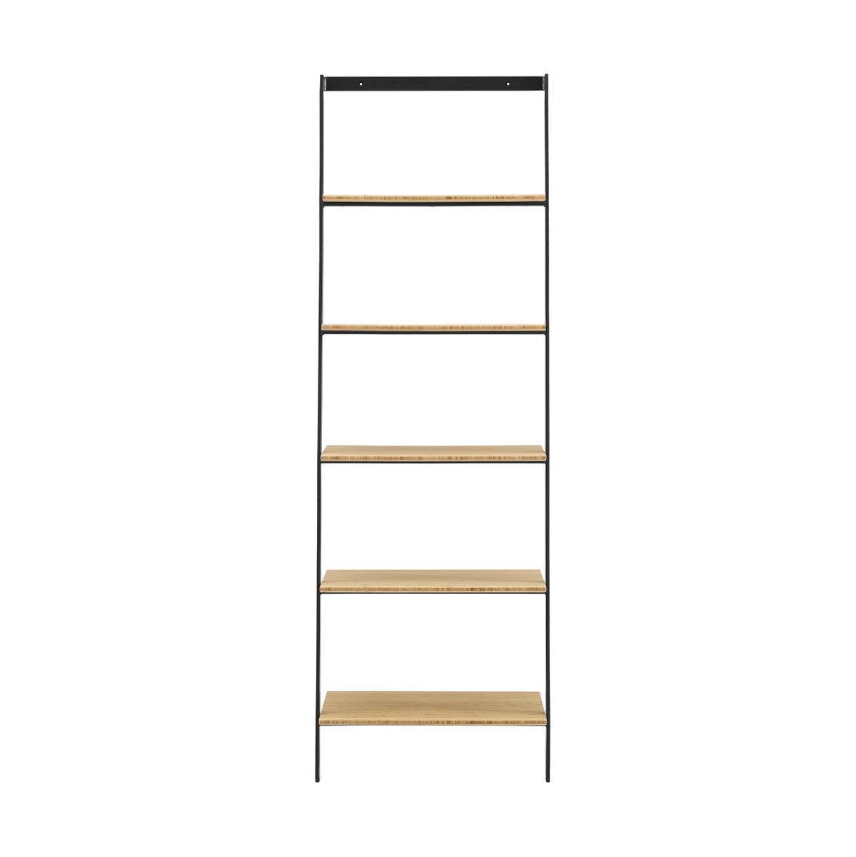 Santa Cruz Leaning Shelf, Wheat, Shelving & Bookcase by Greenington, 25.2" length x 19" width x 76" height View 2