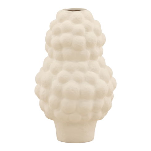 Delphia Vase Ivory