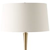 Shino Antique Brass Floor Lamp, by Uttermost, 1'8" width x 5'6" height x 1'8" depth thumbnail 6