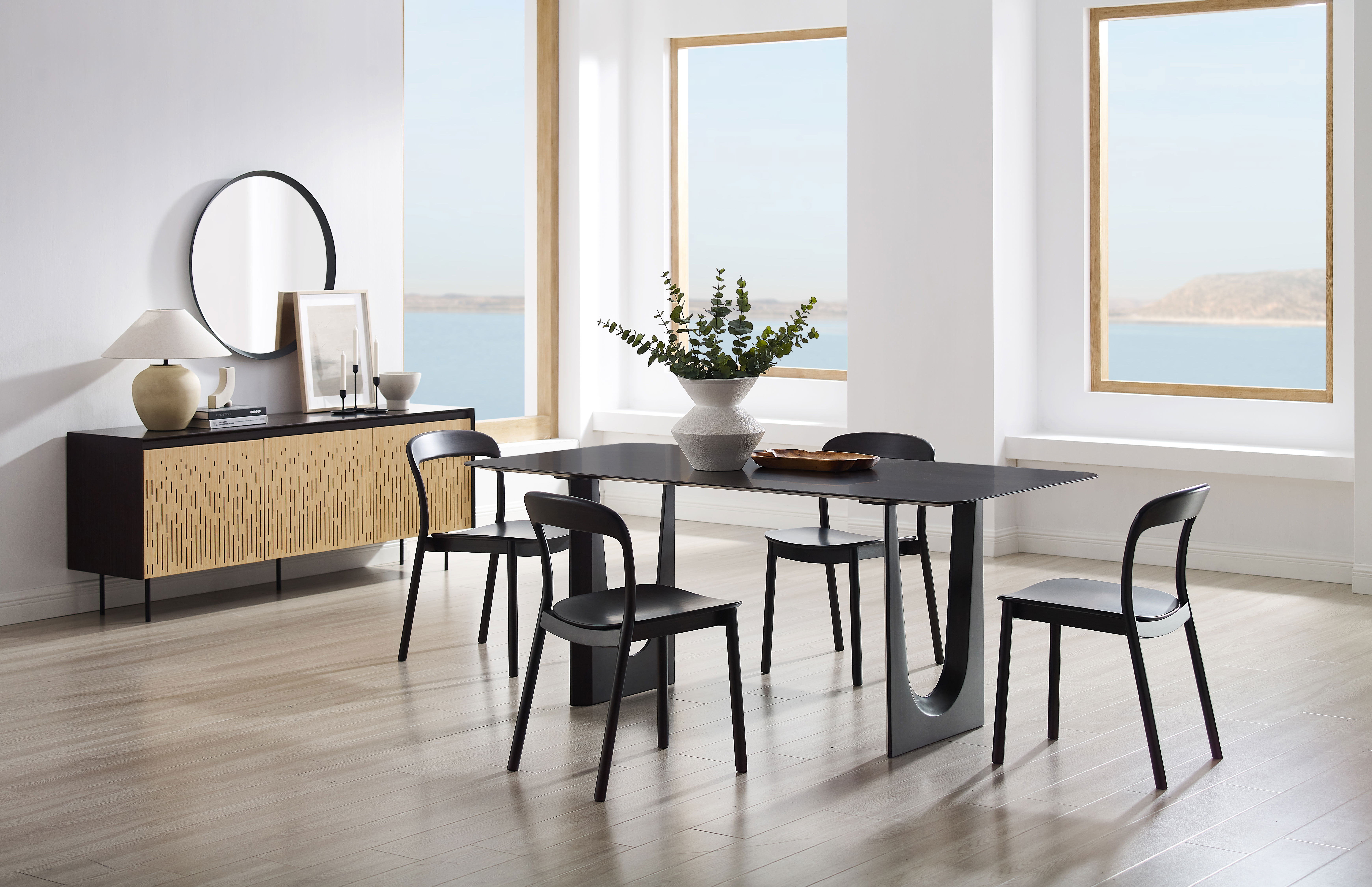 Hanna Dining Table Caviar large image 