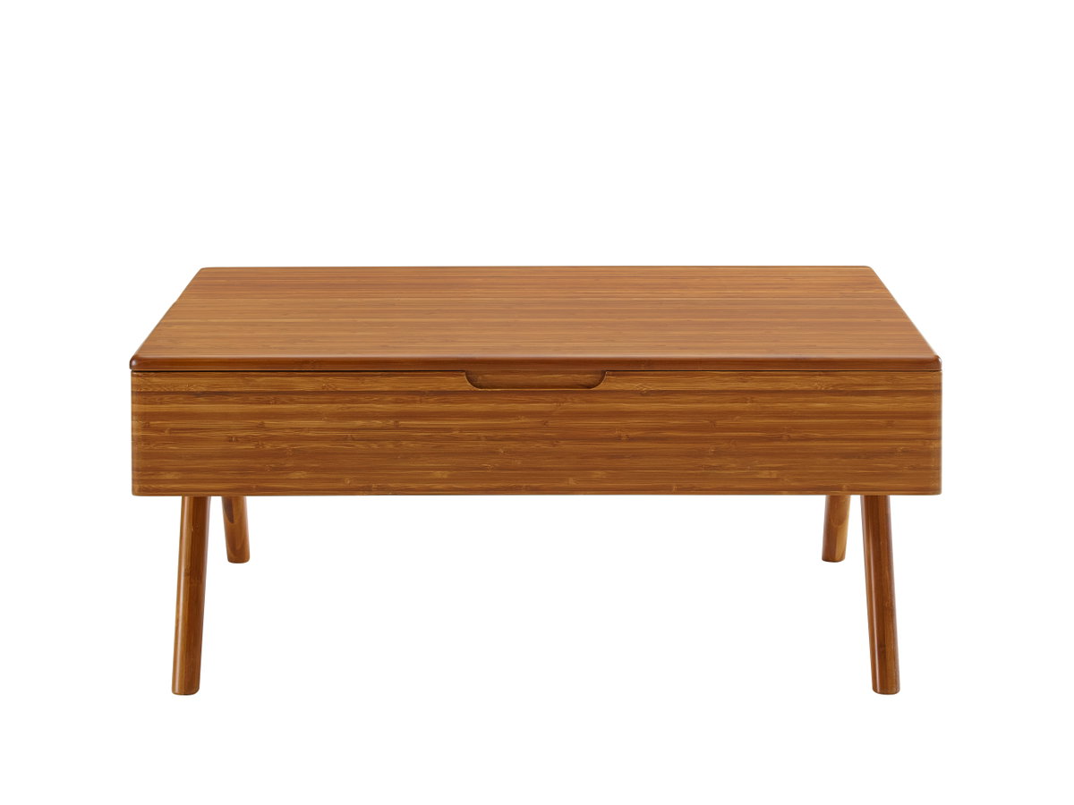 Rhody Lift Top Coffee Table, Amber, Living Room by Greenington, 26" length x 36.75" width x 16" height View 12