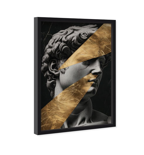 Statue Statues II - With Hand-Applied Gold Leaf (Gold Leaf)
