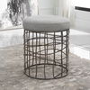 Carnival Iron Round Accent Stool thumbnail 1