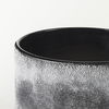 Squally  Black/Brown Glass Ombre Textured Small Vase thumbnail 5
