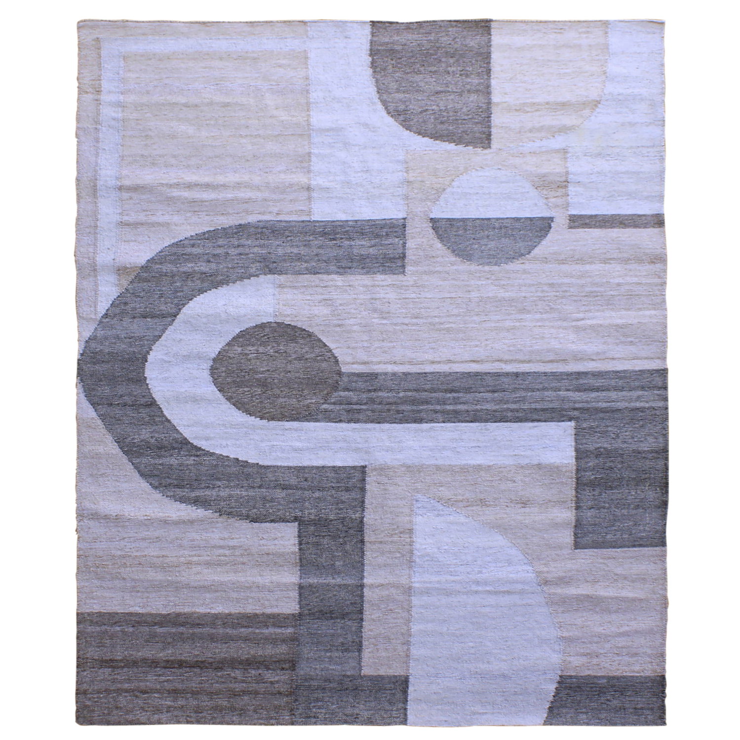 Pavlos Outdoor Rug Grey 8×10, by Dovetail, 8' width x 0.3" height x 10' depth