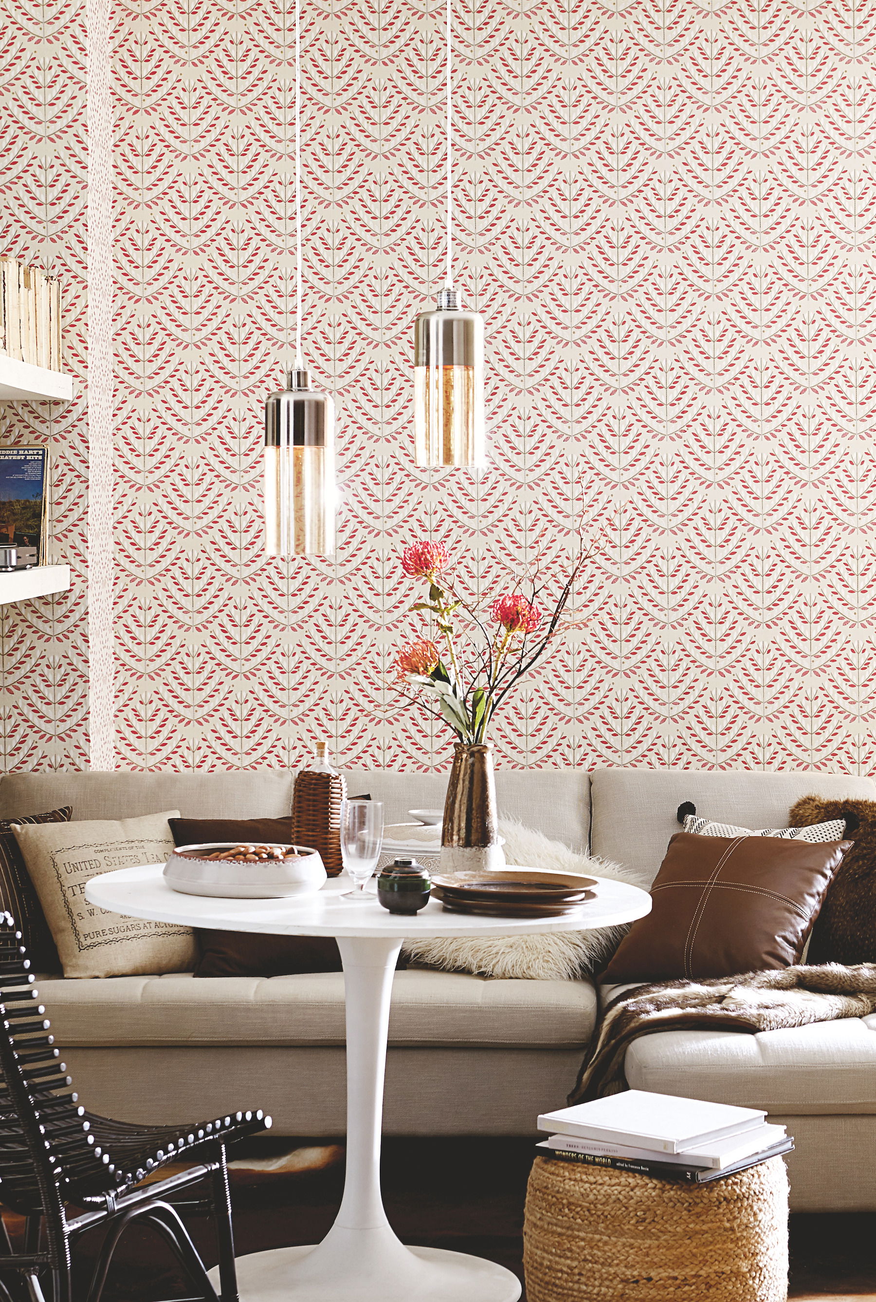 Beige Norrland Wallpaper large image 