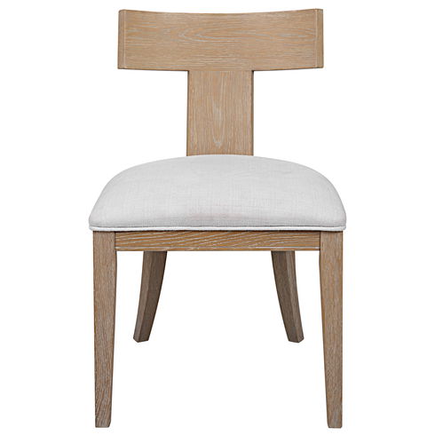 Idris Armless Chair Natural