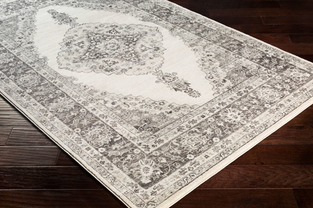 Indigo Machine Woven Rug, by Surya, 2'11.43" length x 1'10.83" width