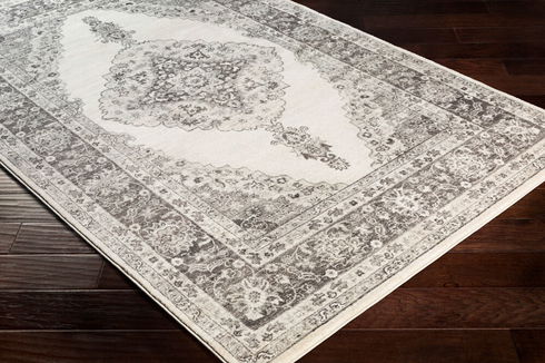 Indigo Machine Woven Rug