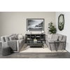 Denly I 69 X 38.25 X 34.5 Flint Gray Slipcover Two Seater Sofa, Sofas & Sectional by Mercana, 69" length x 38.25" width x 34.84" height thumbnail 2