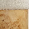 Swirls Poplar Ivory Ottoman thumbnail 4