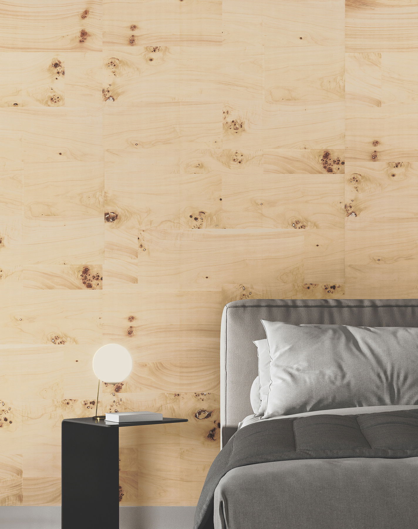 Burlwood Natural Wallpaper large image 