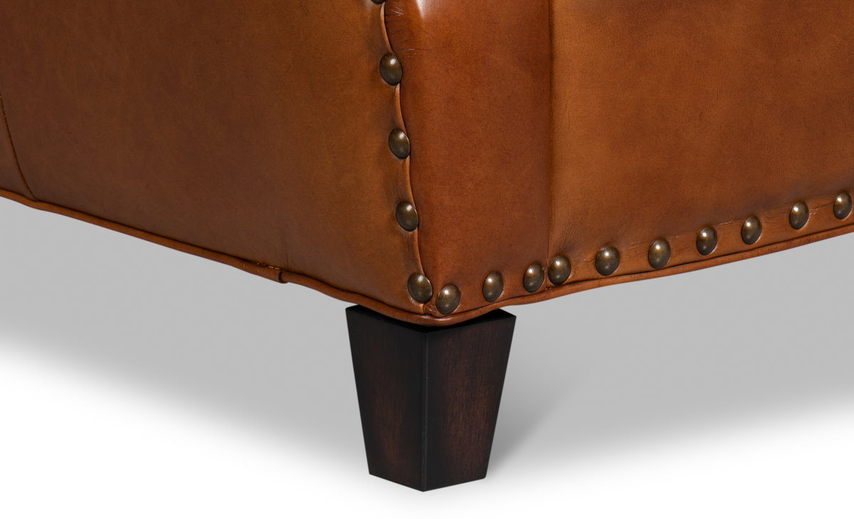 Taft Chair, by Sarreid, 3' length x 2'8" width x 2'10" height View 6