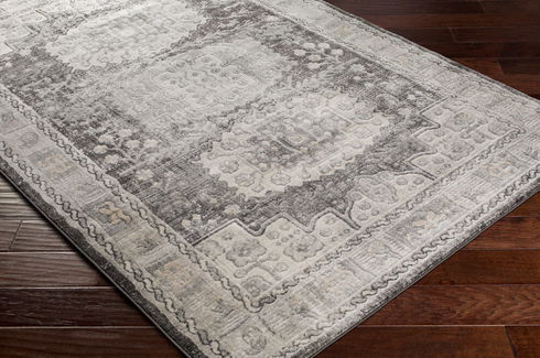 Indigo Machine Woven Rug