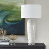 Arden White Glaze Table Lamp thumbnail 3