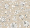 Sutton Taupe Wallpaper, by York Wall, 27' length x 2'3" width x 0.02" depth thumbnail 1