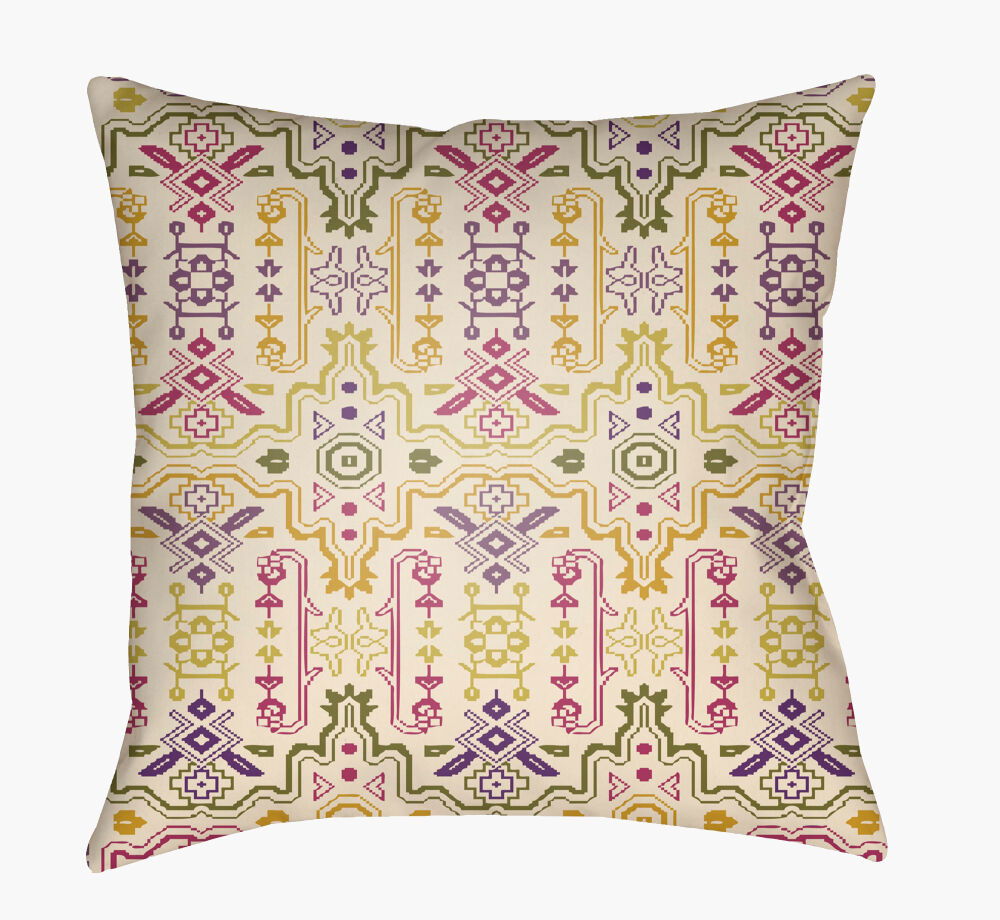 Yindi Accent Pillow, Decorative Pillow by Surya, 18" length x 18" width