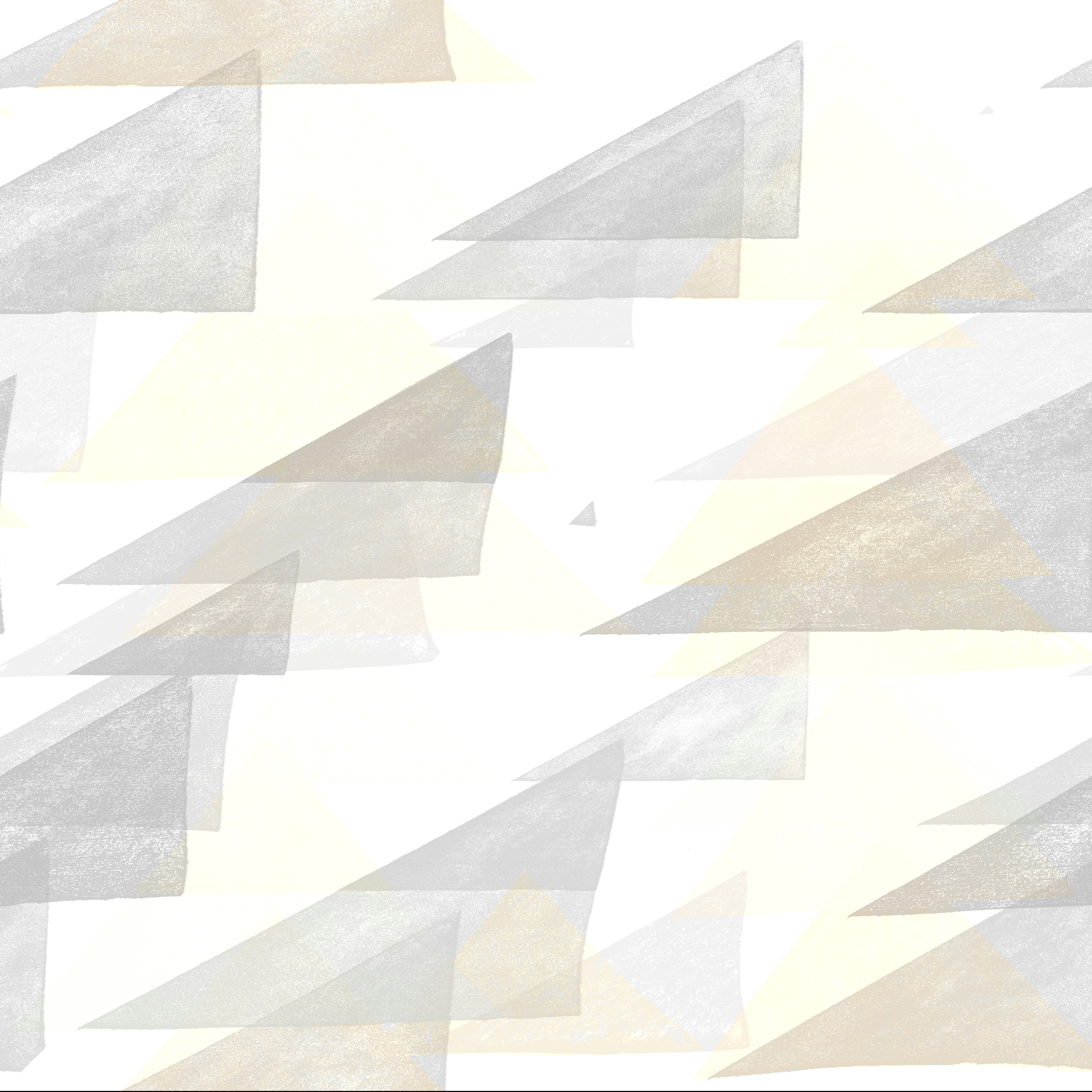 Triangles Neutral Peel & Stick Wallpaper large image 