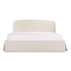 Joan Queen Storage Bed Cream, by Moe's Home, 66.25" width x 45" height x 86" depth thumbnail 1