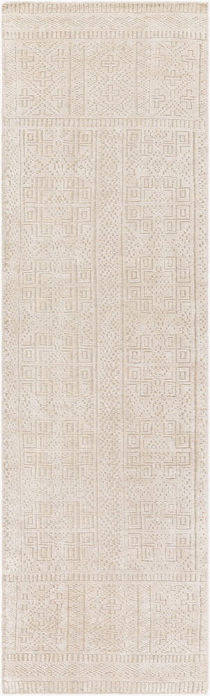Livorno Handmade Rug, by Surya, 8' length x 2'6" width