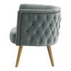 Haider Gray Accent Chair, by Uttermost, 28.5" width x 31" height x 28.25" depth thumbnail 5