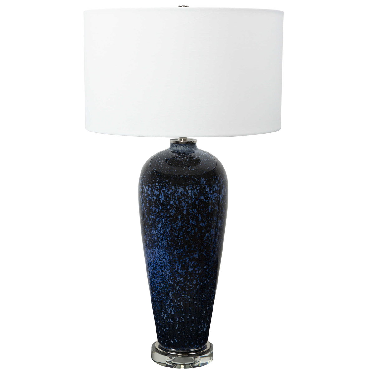 Stargazer Cobalt Navy Table Lamp, by Uttermost, 17" width x 31" height x 17" depth View 5