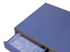 Gabriella Shagreen Desk/Table Marlin Blu, by Sarreid, 2' length x 4' width x 2'6" height thumbnail 11