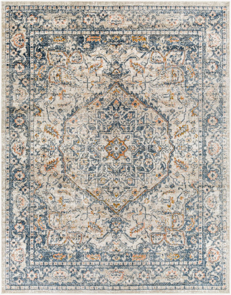 Davaro Machine Woven Rug, by Surya, 1'3.75" length x 1'3.75" width