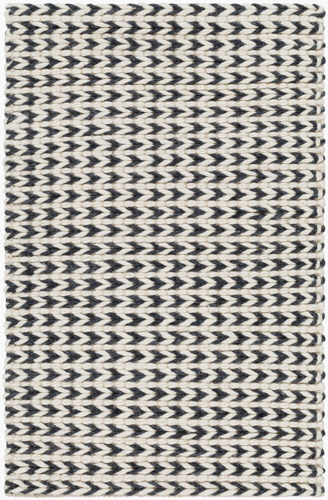 Sundance Handmade Rug, by Surya, 3' length x 2' width