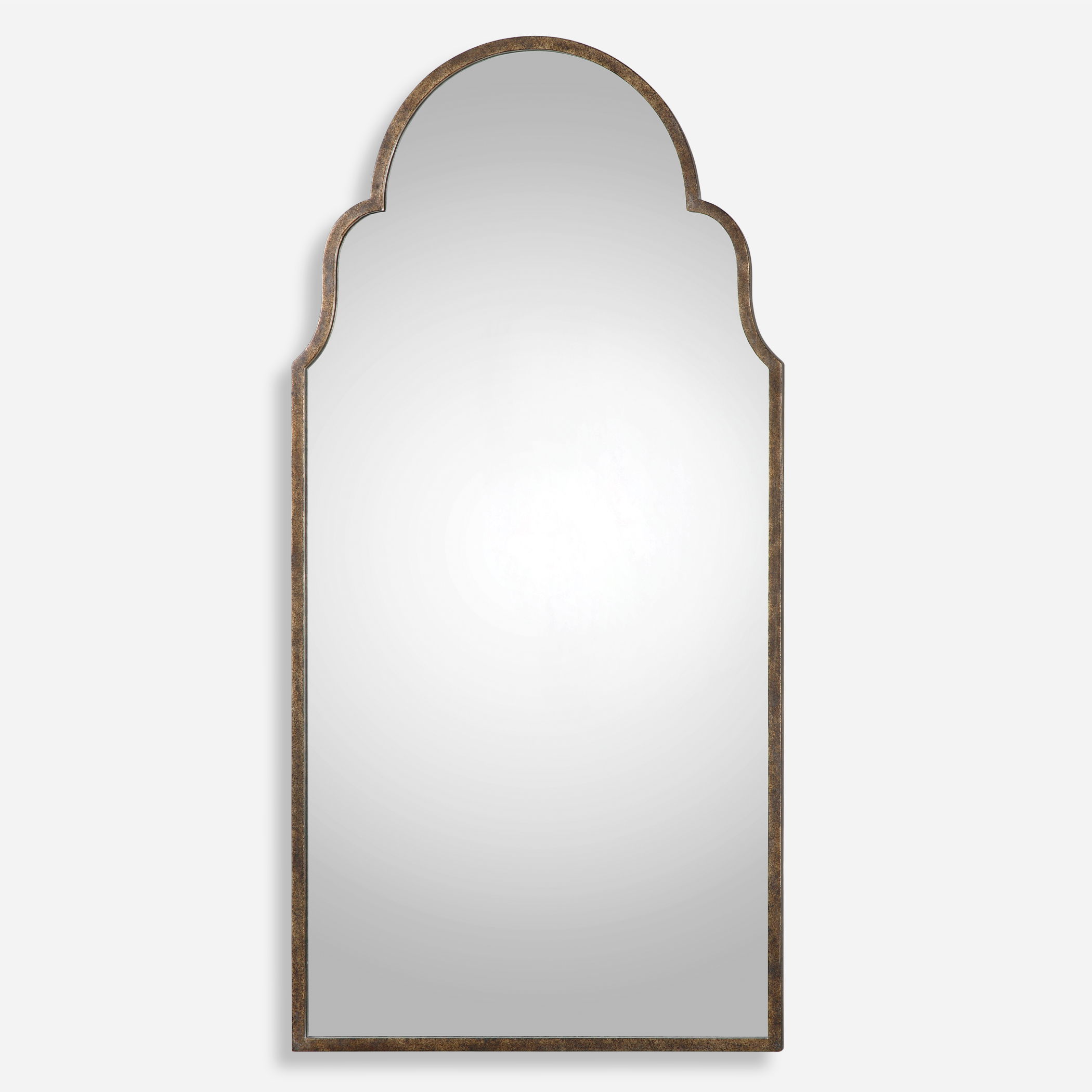 Brayden Tall Arch Mirror, by Uttermost, 30" width x 60" height x 1.12" depth View 1