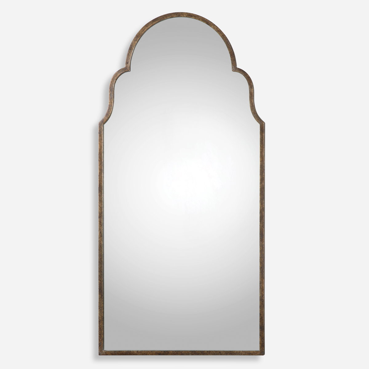 Brayden Tall Arch Mirror, by Uttermost, 30" width x 60" height x 1.12" depth View 1