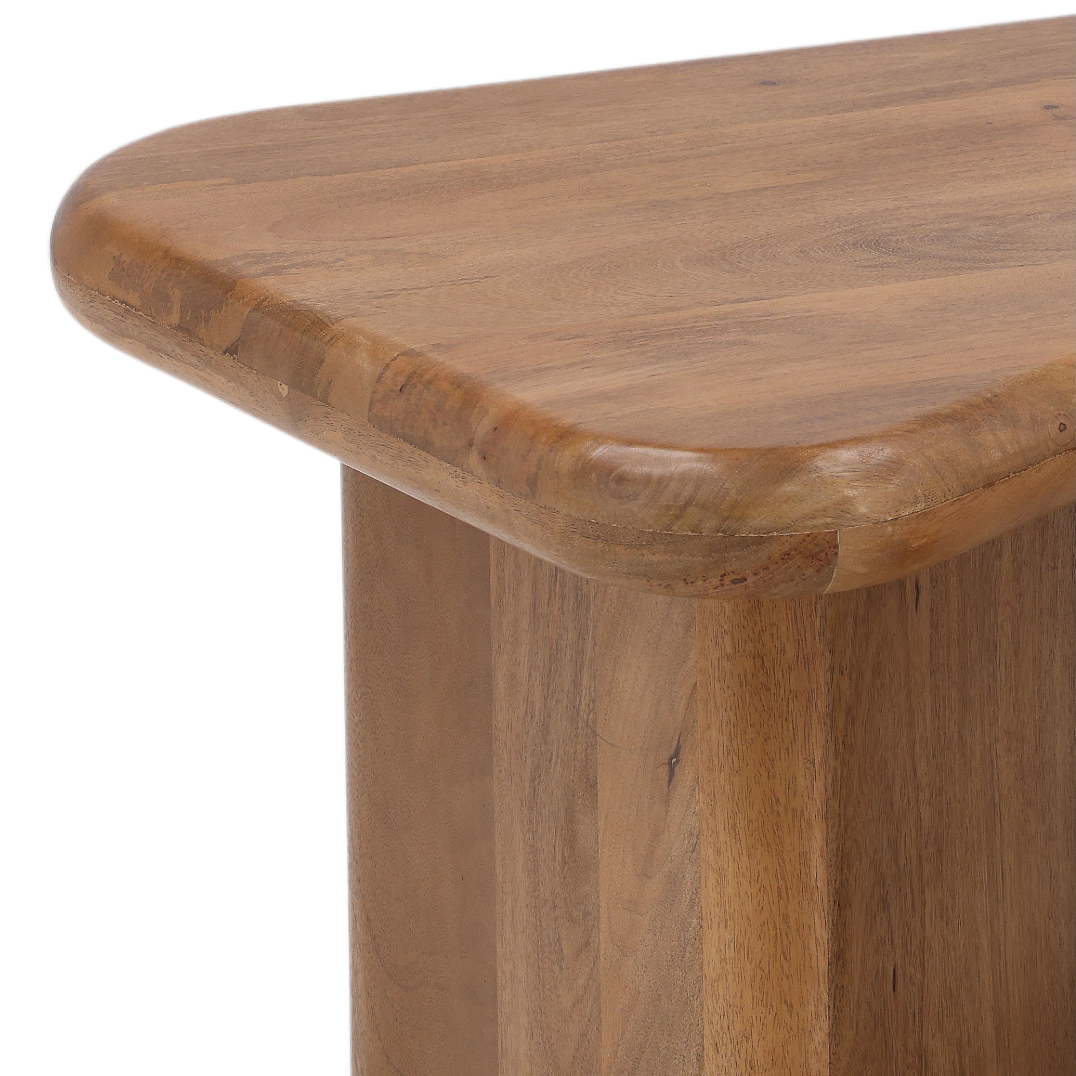 Sansa Coffee Table Set of 2 Brown, by Dovetail, 38.25" width x 18" height x 22.75" depth View 6