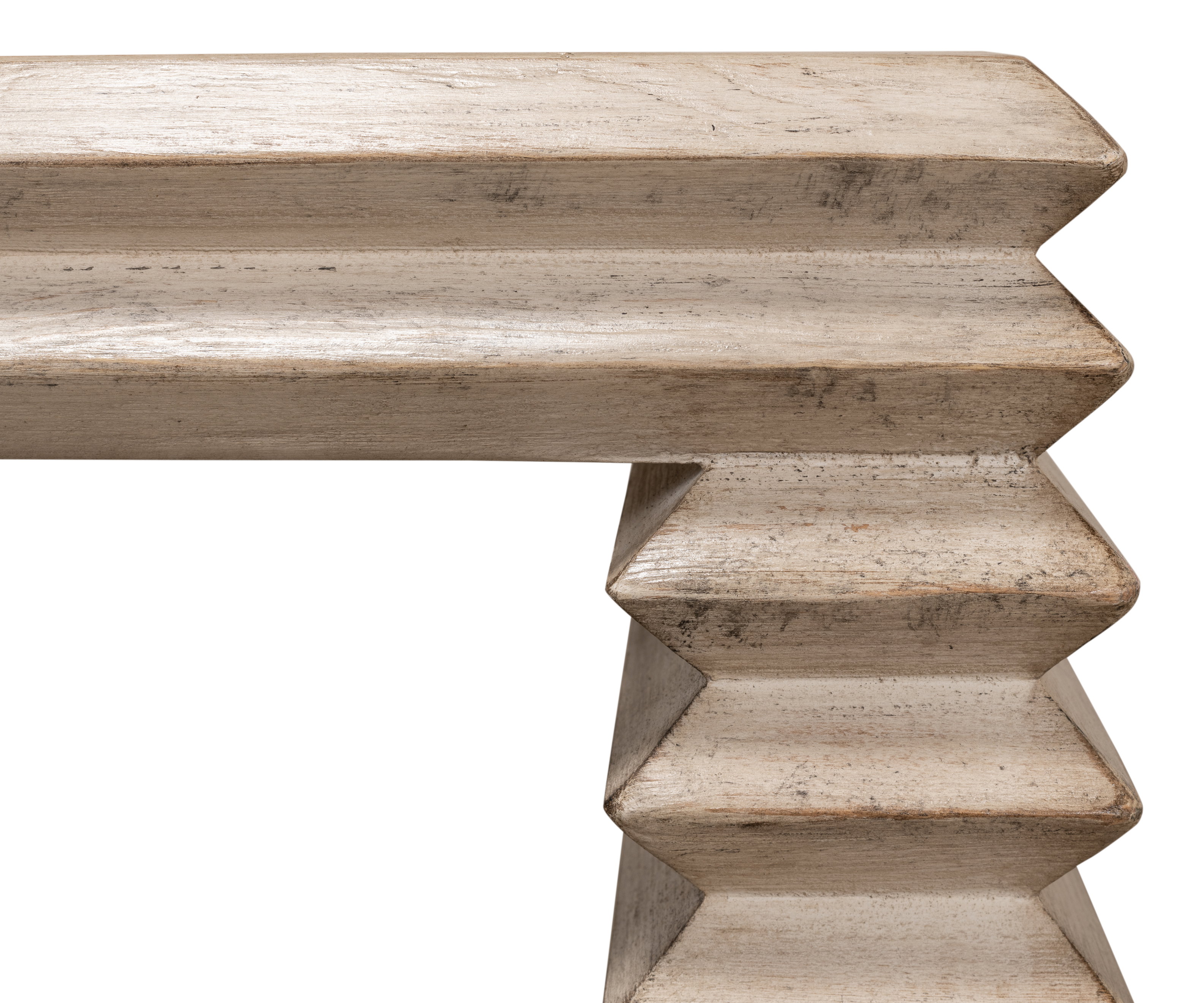 *Stacked Side Table, Stone Grey, Side & End Table by Sarreid, 20" length x 16" width x 24" height View 13