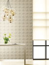 Nexus Beige Metallic Wallpaper, by York Wall, 34'6" length x 2'3.56" width x 0.02" depth thumbnail 3